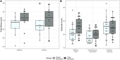 Children’s total blindness as a risk factor for early parent-child relationships: preliminary findings from an Italian sample